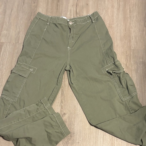 Flying Angel Olive Green Cargo Pants - Picture 1 of 3